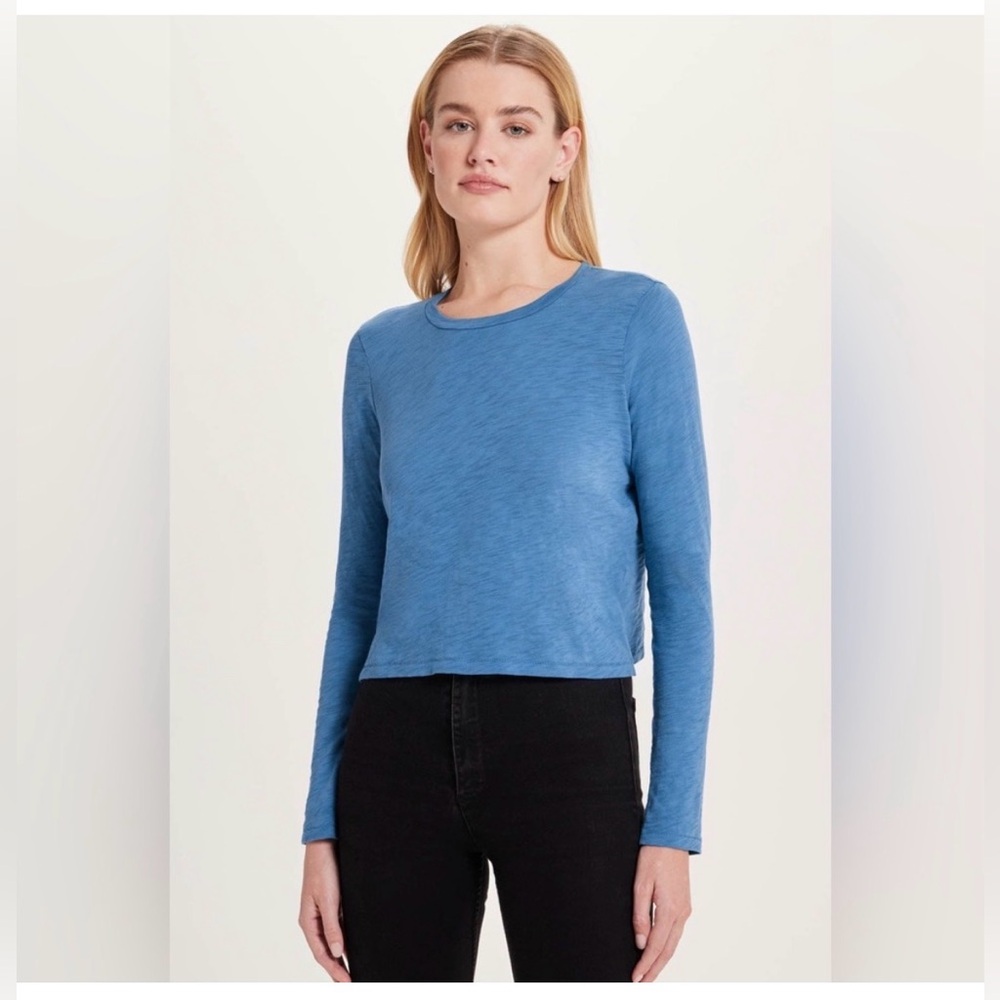 New Long Sleeved Boy Tee from Goldie in Blue - Size XS